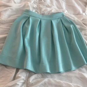 Sea foam blue skater skirt!